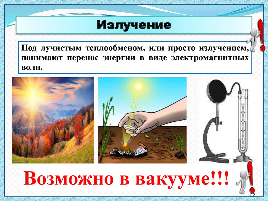 Теплопроводность излучение