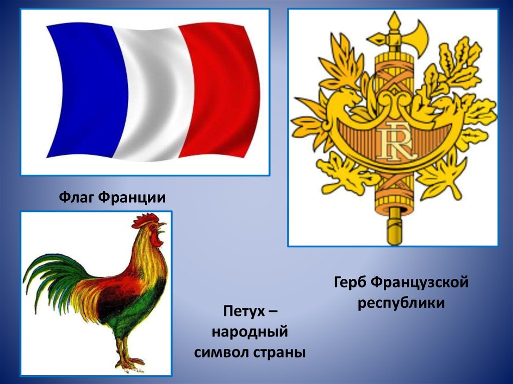 Почему петух символ. Франция символы страны. Герб Франции 18 века. Национальный символ Франции. Франция флаг и герб.