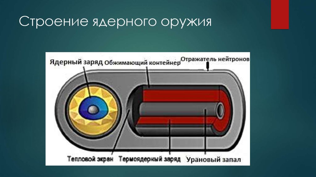 Схема ядерной боеголовки