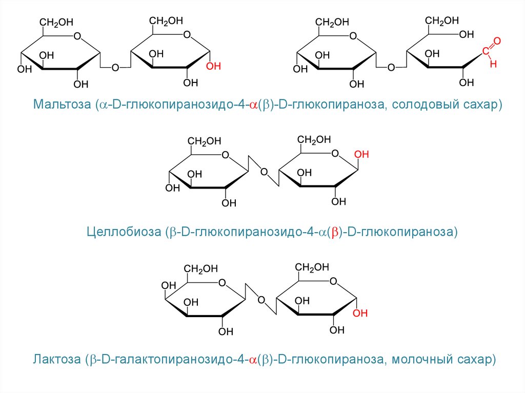 Целлобиоза формула