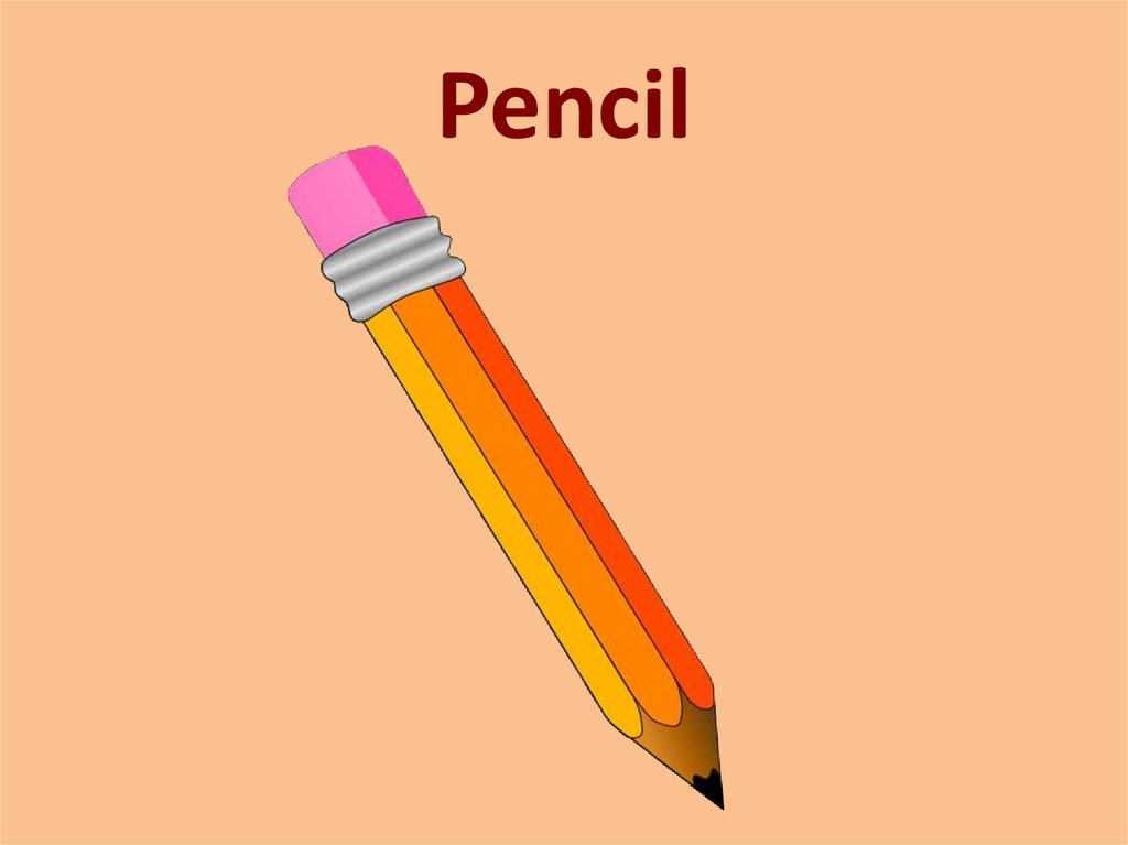 She a pencil