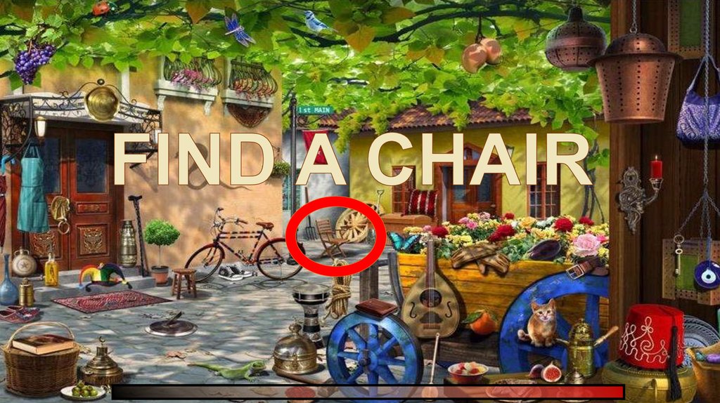 FIND A CHAIR