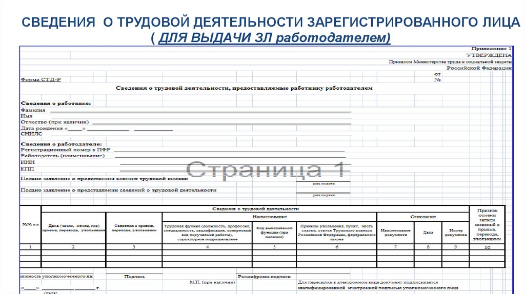 Сведения о трудовой деятельности. Сведения о трудовой деятельности зарегистрированного лица. Сведения о трудовой деятельности у работодателя. Справка о трудовой деятельности электронная Трудовая.