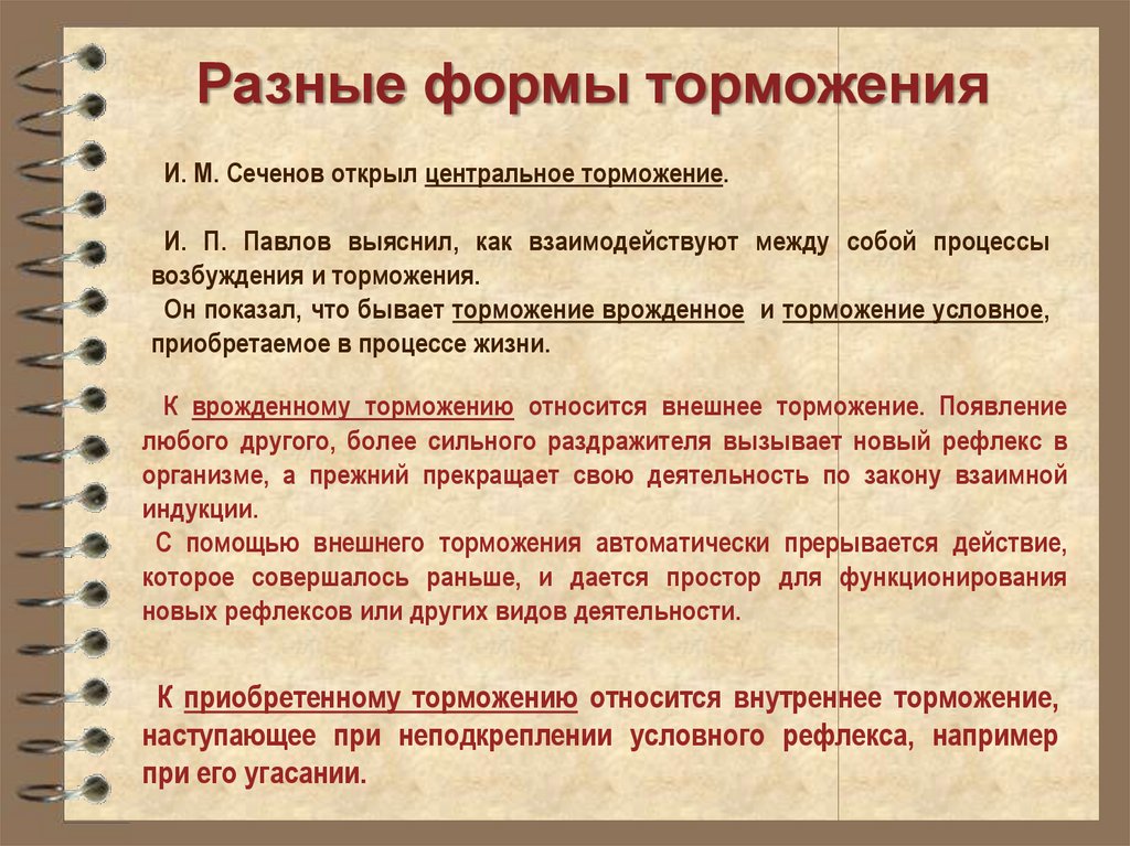 Вклад отечественных ученых в разработку учения о высшей нервной деятельности 8 класс презентация