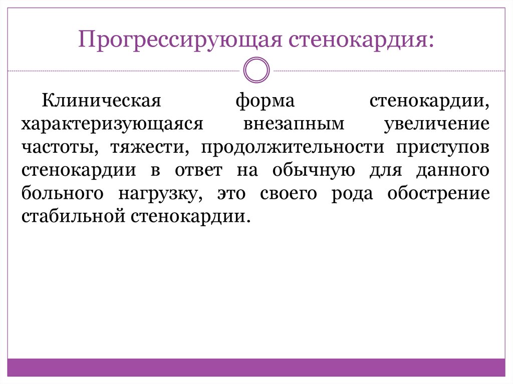 Прогрессирующая стенокардия карта вызова скорой медицинской