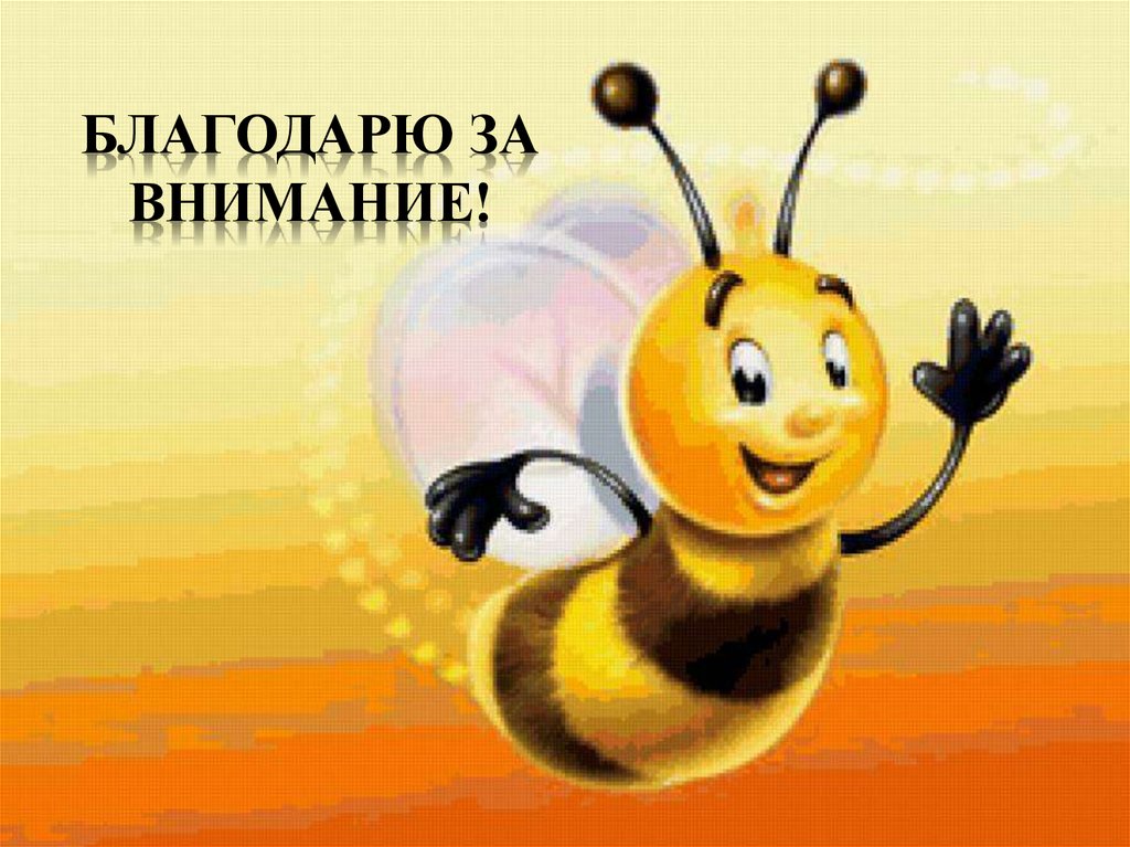 Благодарю за внимание!