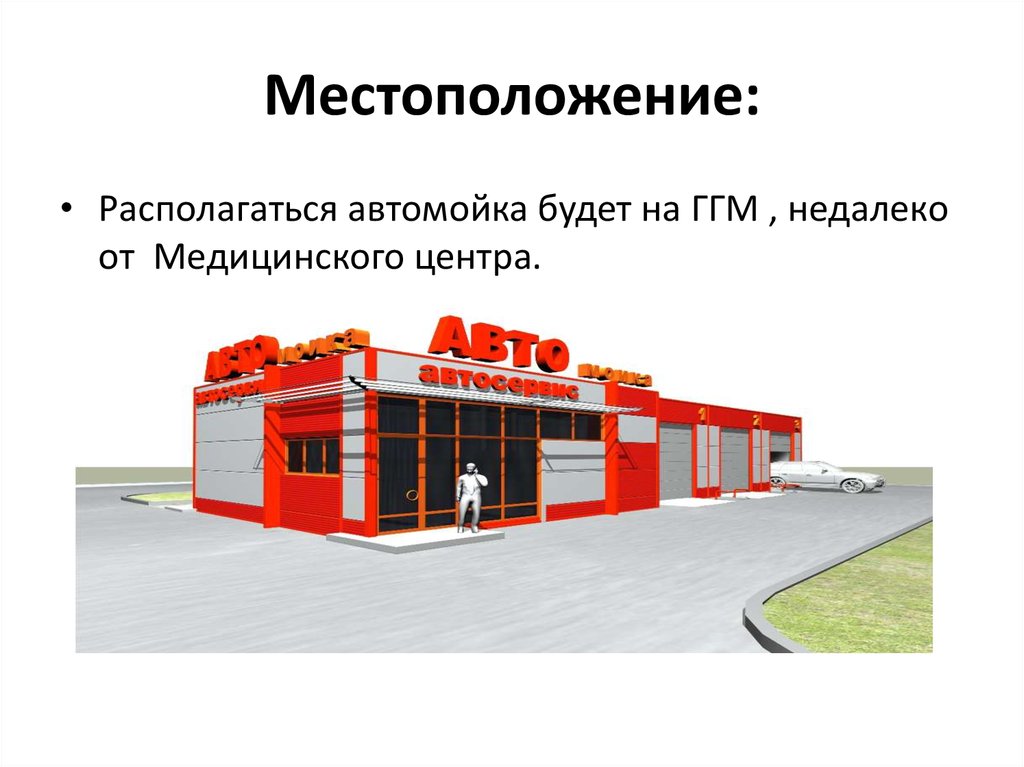 Маркетинговый план автомойки