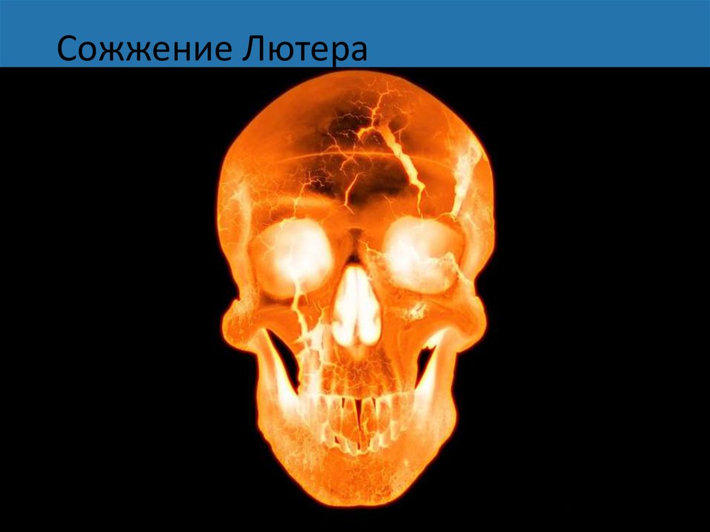 Сожжение Лютера