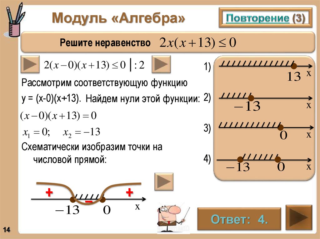 Модуль алгебра 7 класс как решать