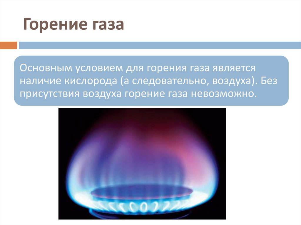 Сгорания газообразных топлив