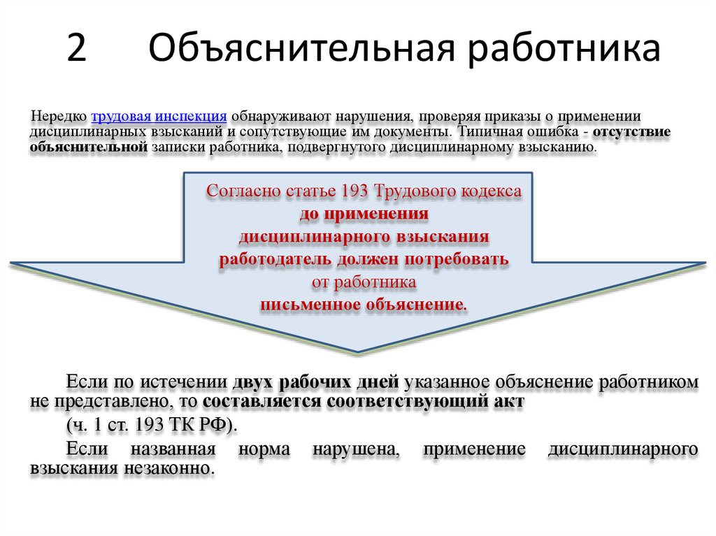 Пояснение специалиста