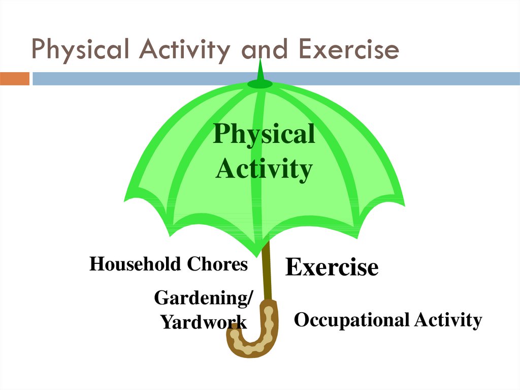 Physical Activity and Exercise