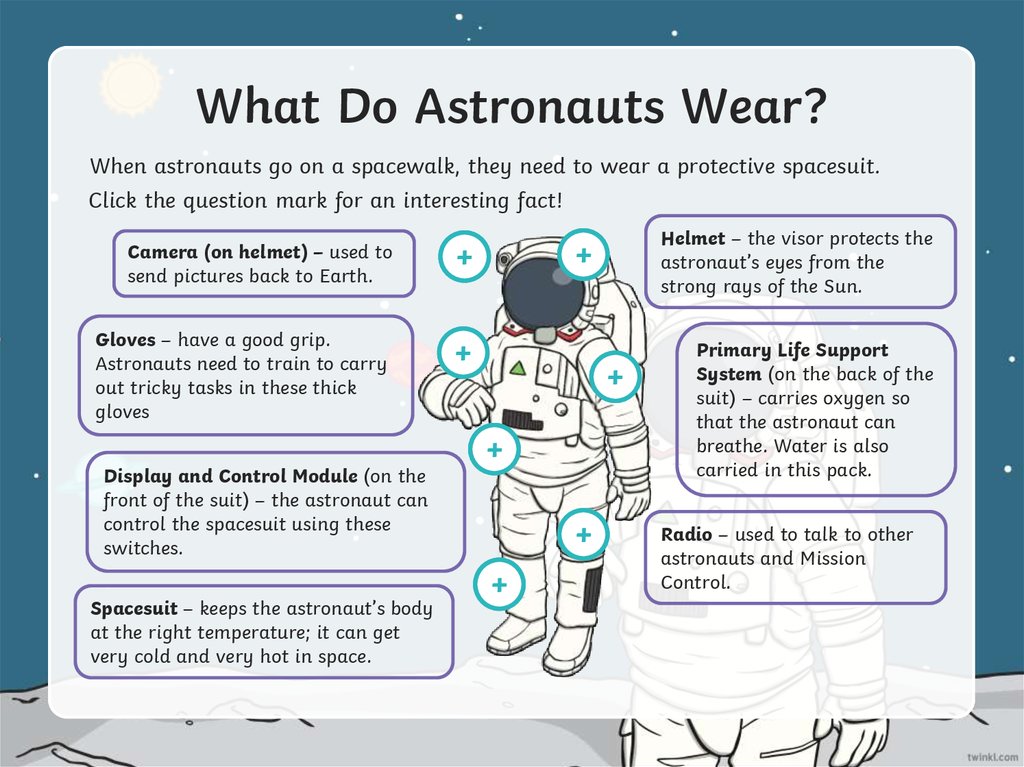 What Do Astronauts Wear? 