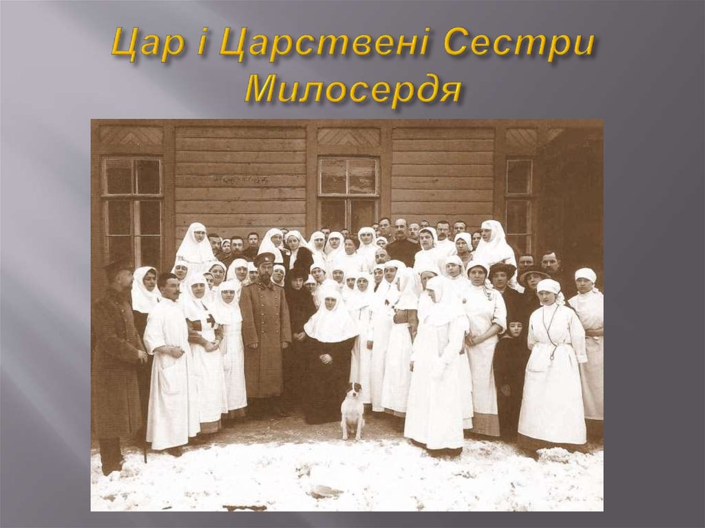 Цар і Царствені Сестри Милосердя