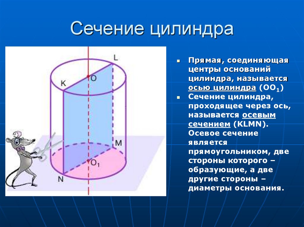 Сторона сечения цилиндра. Осевое сечение цилиндра. Осевое сечение прямого цилиндра. Прямоугольное сечение цилиндра. Осевое сечениецилинда.