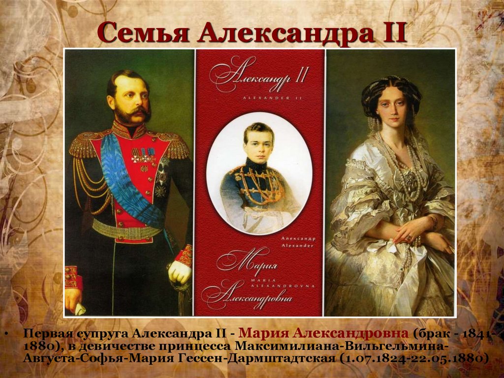 Семья Александра II