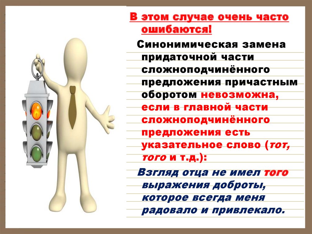 Часто ошибиться. В этом случае. Презентация ловушки на ЕГЭ. Синонимическая замена. Не в этом случае.