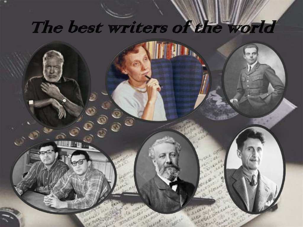 The best writers of the world