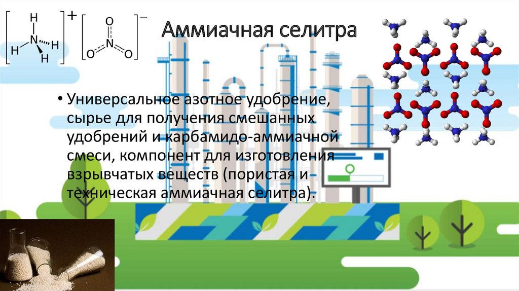 Аммиачная селитра химия