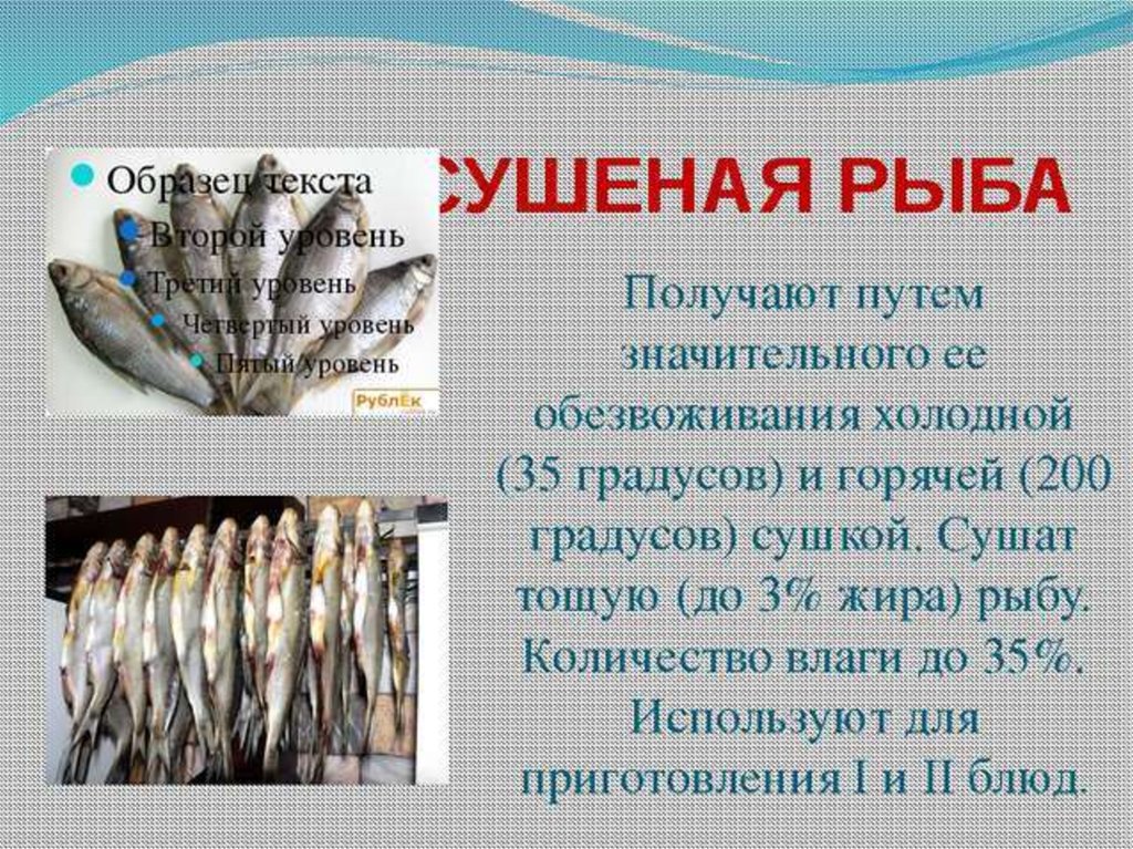 Какая должна быть рыба. Срок хранения сушеной рыбы. Влажность вяленой рыбы. Презентация вяленая рыба. Классификация сушеной рыбы.