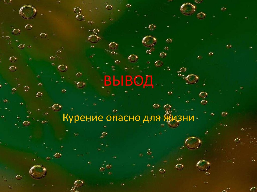 ВЫВОД