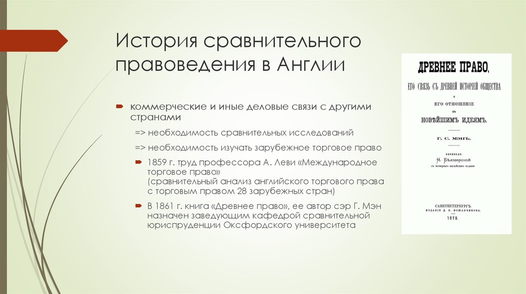 Тесты сравнительного правоведения. История сравнительного правоведения. Историческое правоведение. Сравнительное право в США.