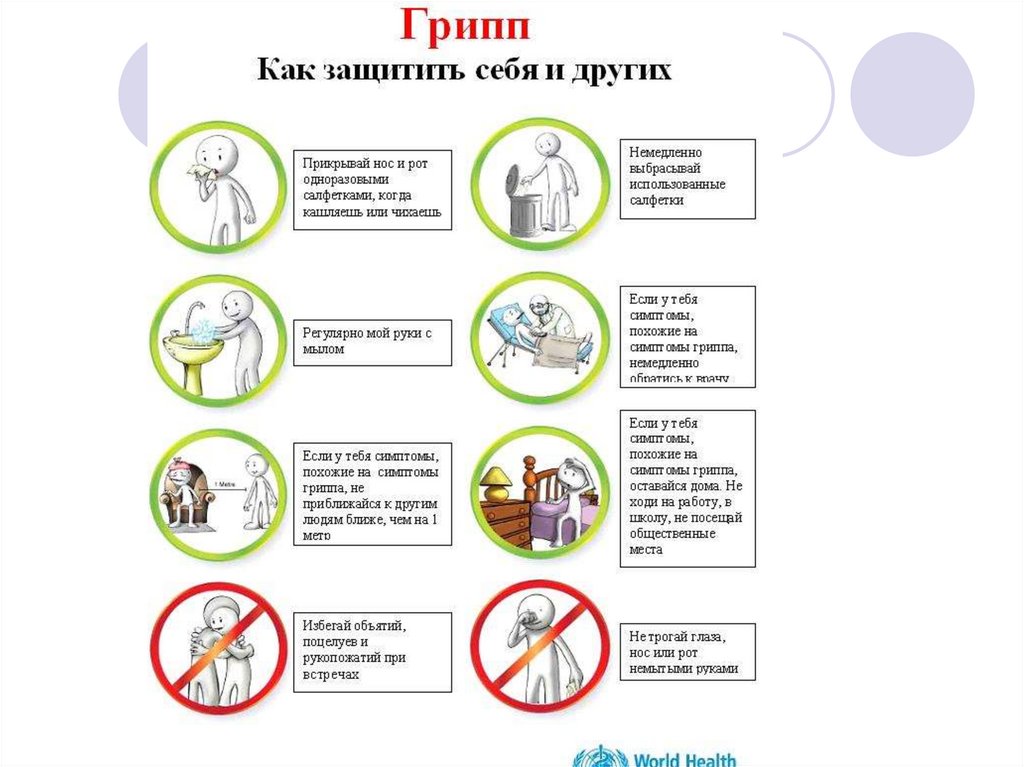 Составить план беседы о профилактике орви