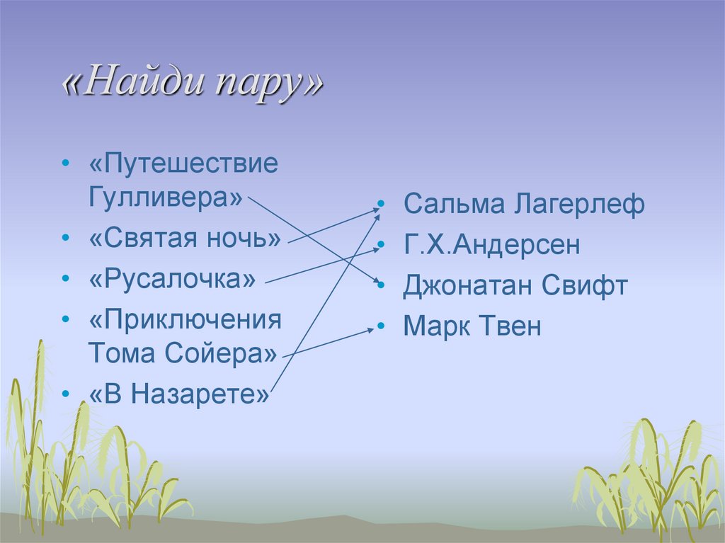 План рассказа в назарете лагерлеф