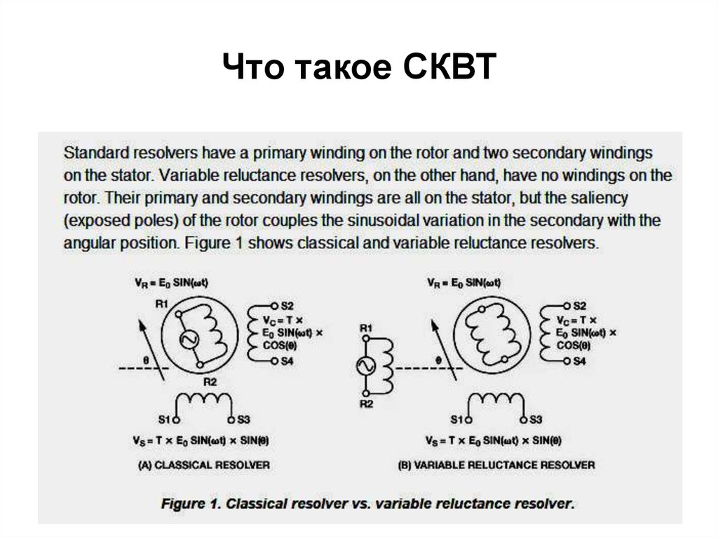 Схема синусно косинусного трансформатора