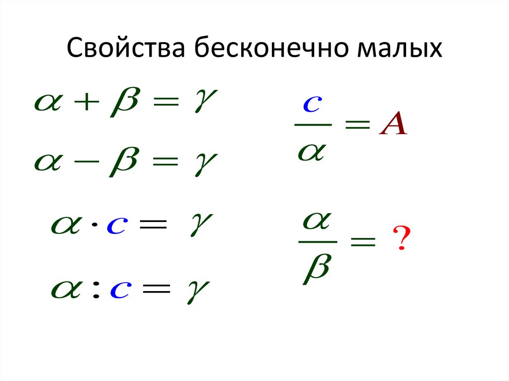 Свойства бесконечно малых. Свойства о малых. Свойства о малого. Действия с о малым. Св-ва о малого.