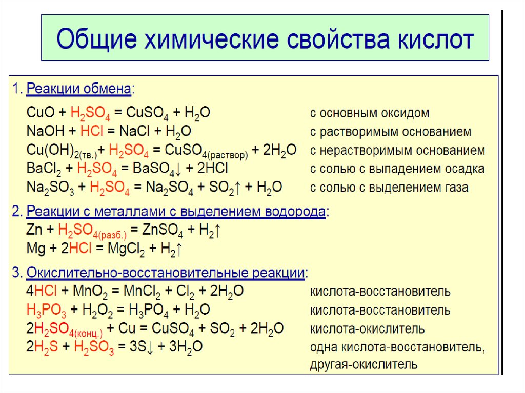 Общие свойства характерны для кислот. Химические свойства классов неорганических веществ таблица. Реакции основных классов неорганических соединений. Химические свойства основных классов веществ таблица. Реакции взаимодействия химических веществ.