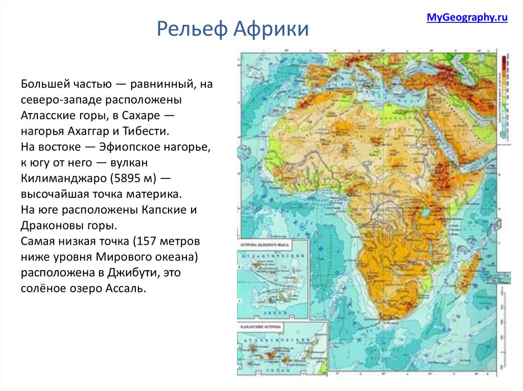 Горы атлас на контурной карте 7 класс. Рельеф атлас на карте Африки. Географическое положение Африки, рельеф Африки. Рельеф и реки Африки. Карта рельефа Африки.