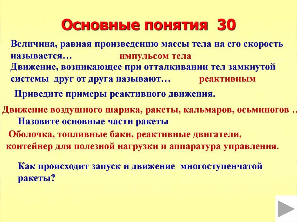 30 терминов