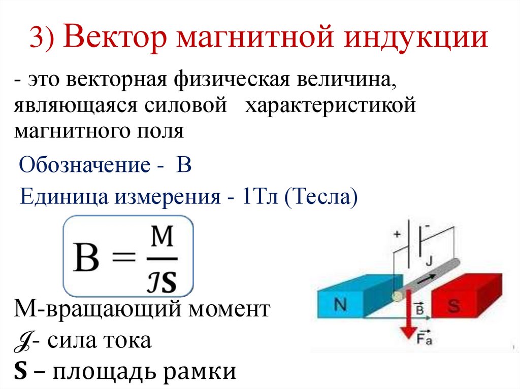 Индукция магнитного поля плоскости. Формула вектора магнитной индукции в чем измеряется. Модуль магнитной индукции обозначение. Модуль вектора магнитной индукции. Вектор магнитной индукции формула и определение.