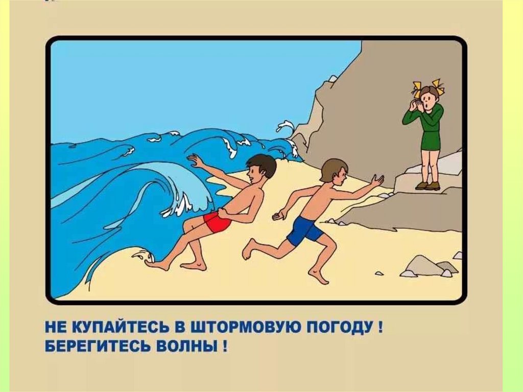 Безопасность на воде презентация для детей