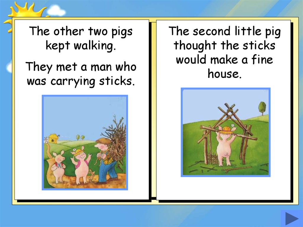 Three Little Pigs Story Book Online Presentation