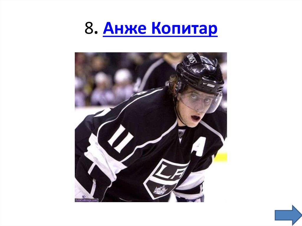 8. Анже Копитар