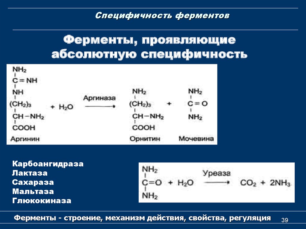 Относительная специфичность