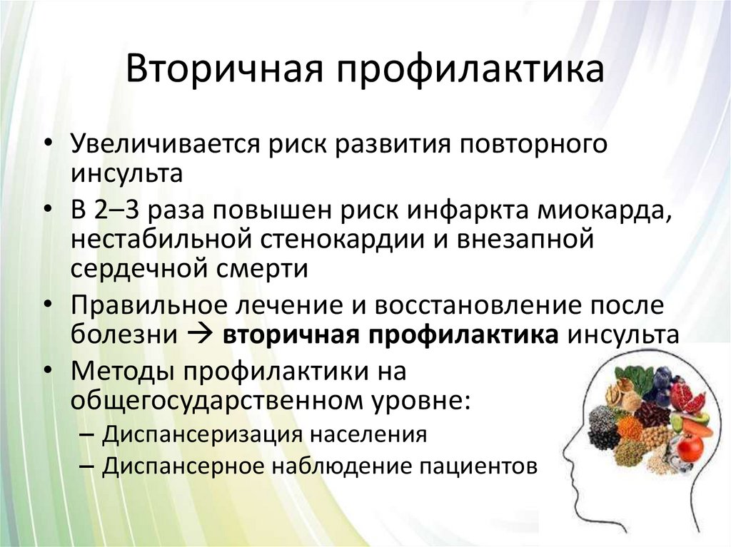 Вторичная профилактика