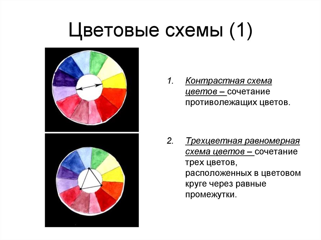 Цветовые схемы (1)