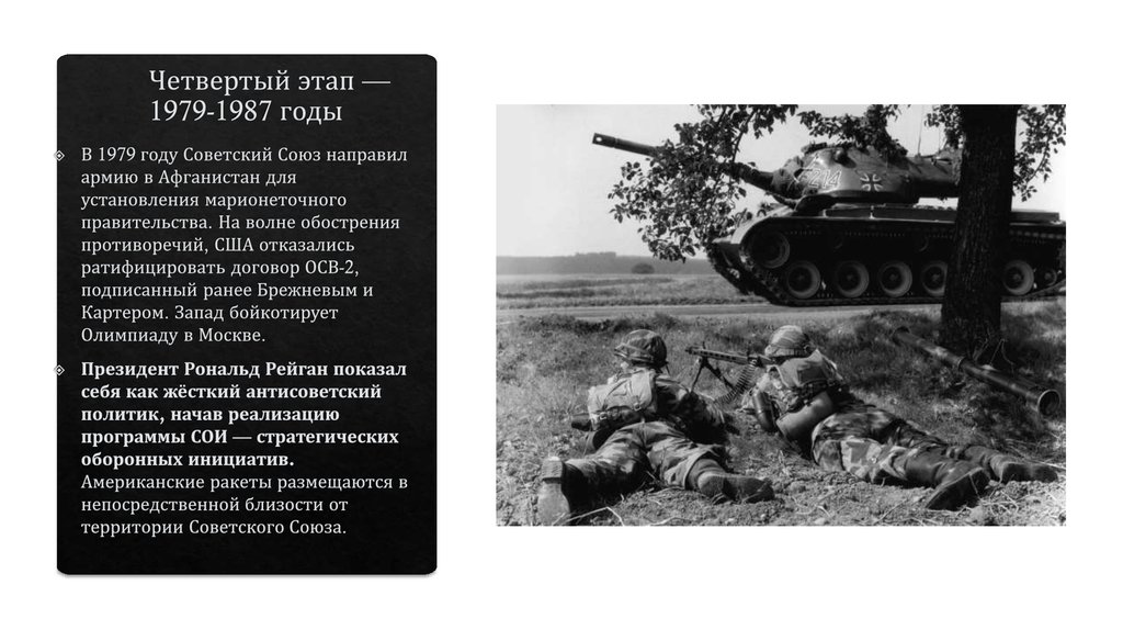 Четвертый этап — 1979-1987 годы