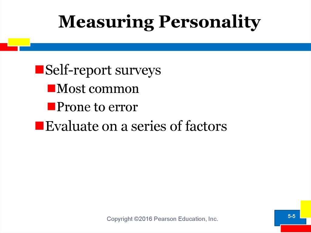 Measuring Personality