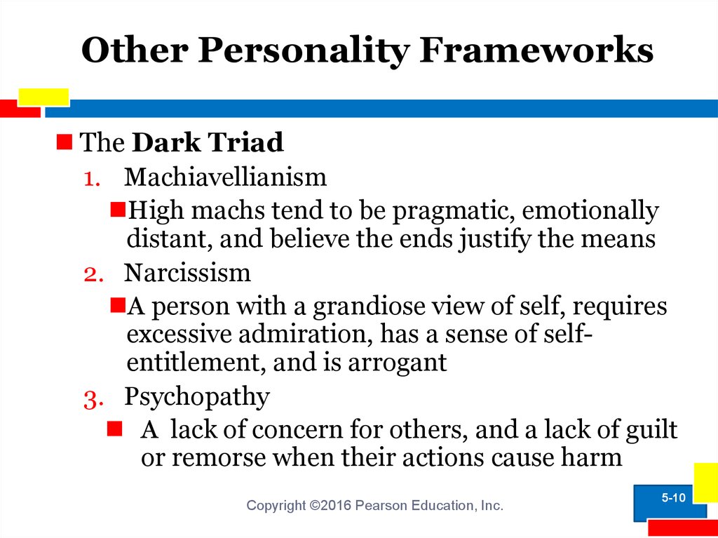 Other Personality Frameworks
