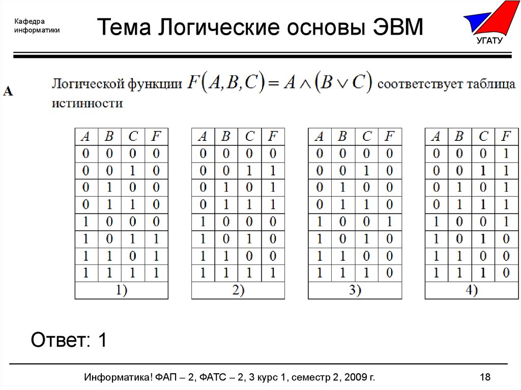 Лаборатория логики ответы информатика. Логические основы ЭВМ. Экзамен по информатике. Тест по теме : "логические основы компьютера" вариант 2. Информатика экзамен 1 курс.