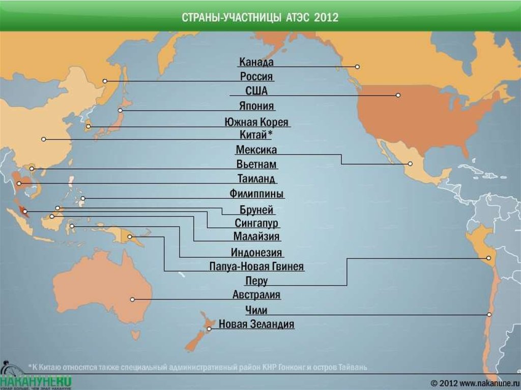 Карта апек. АТЭС страны участники. Страны входящие в Азиатско Тихоокеанское Содружество.