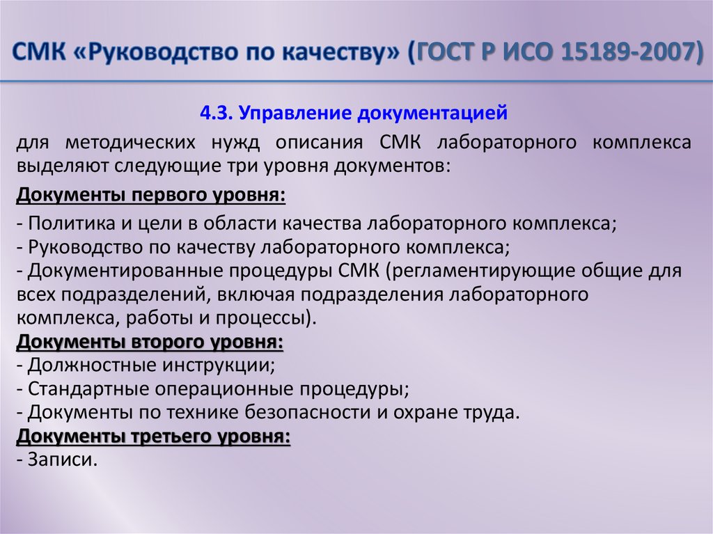 Контроль качества в лаборатории кдл презентация