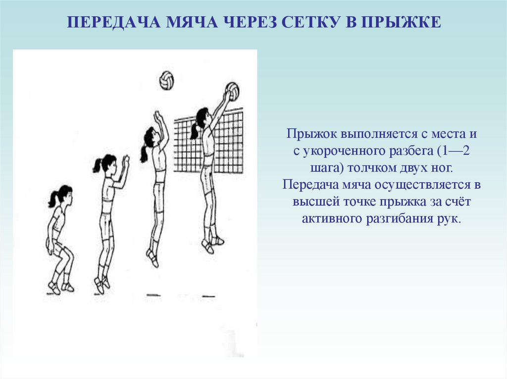 После перемещения. Передача мяча через сетку в прыжке. Верхняя передача мяча в прыжке в волейболе. Передача мяча сверху двумя руками через сетку. Передача мяча сверху в волейболе через сетку.