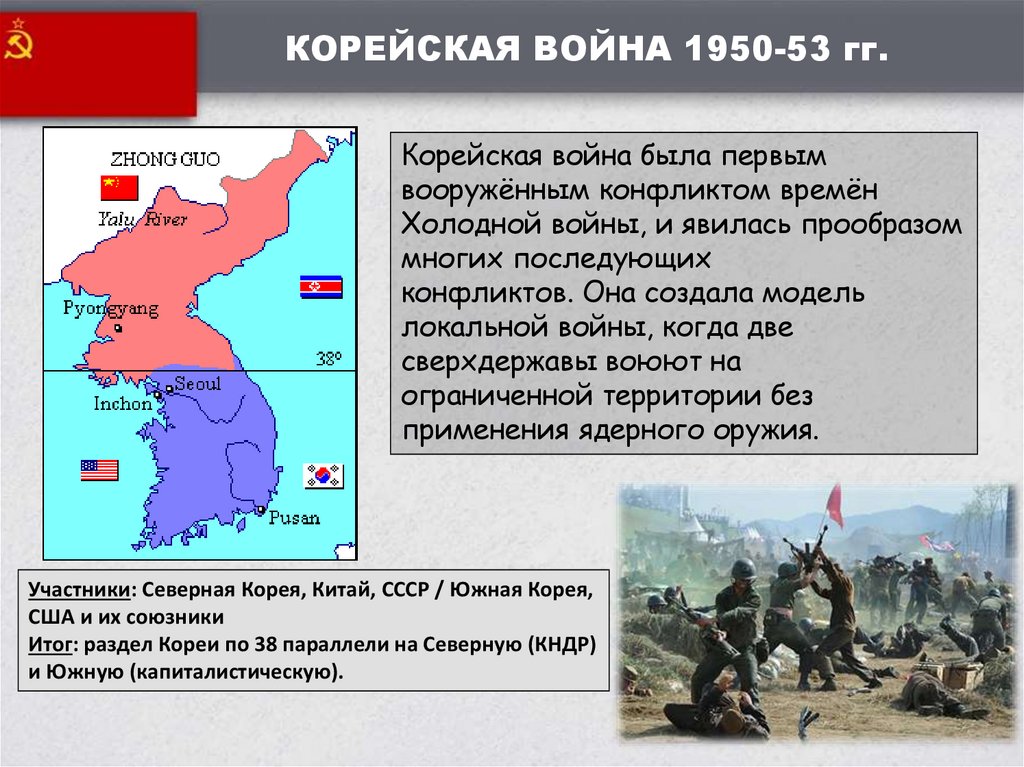 Корейская война презентация