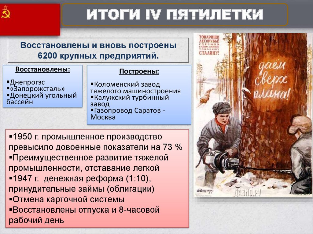 Разработкой четвертого пятилетнего плана восстановления