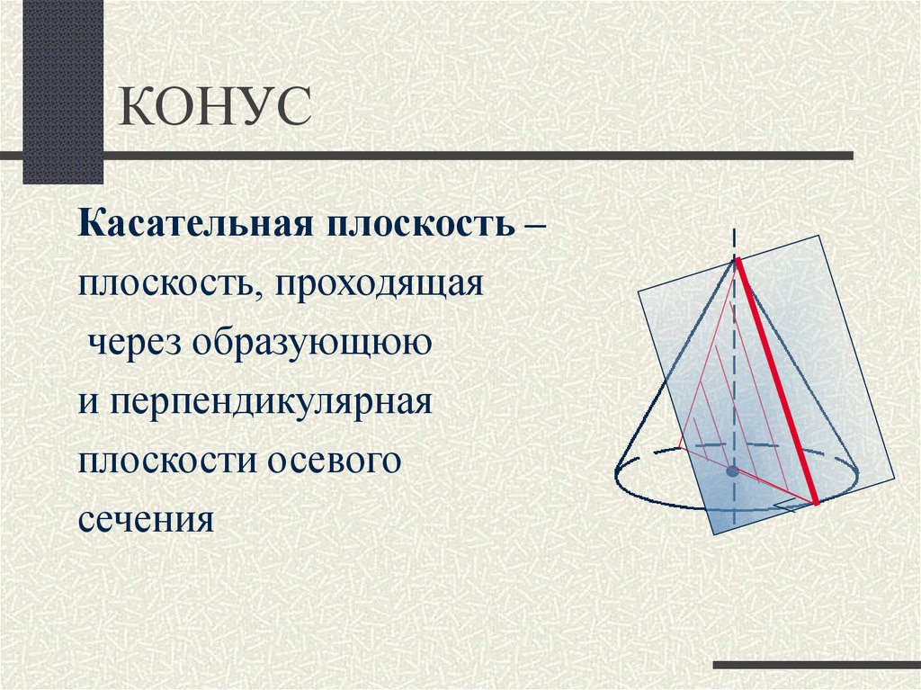 Конус презентация 9 класс геометрия атанасян